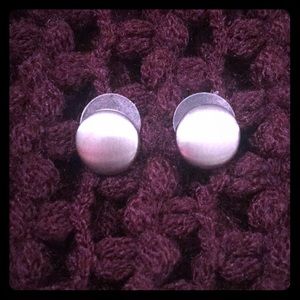 Brushed Nickel Studs
